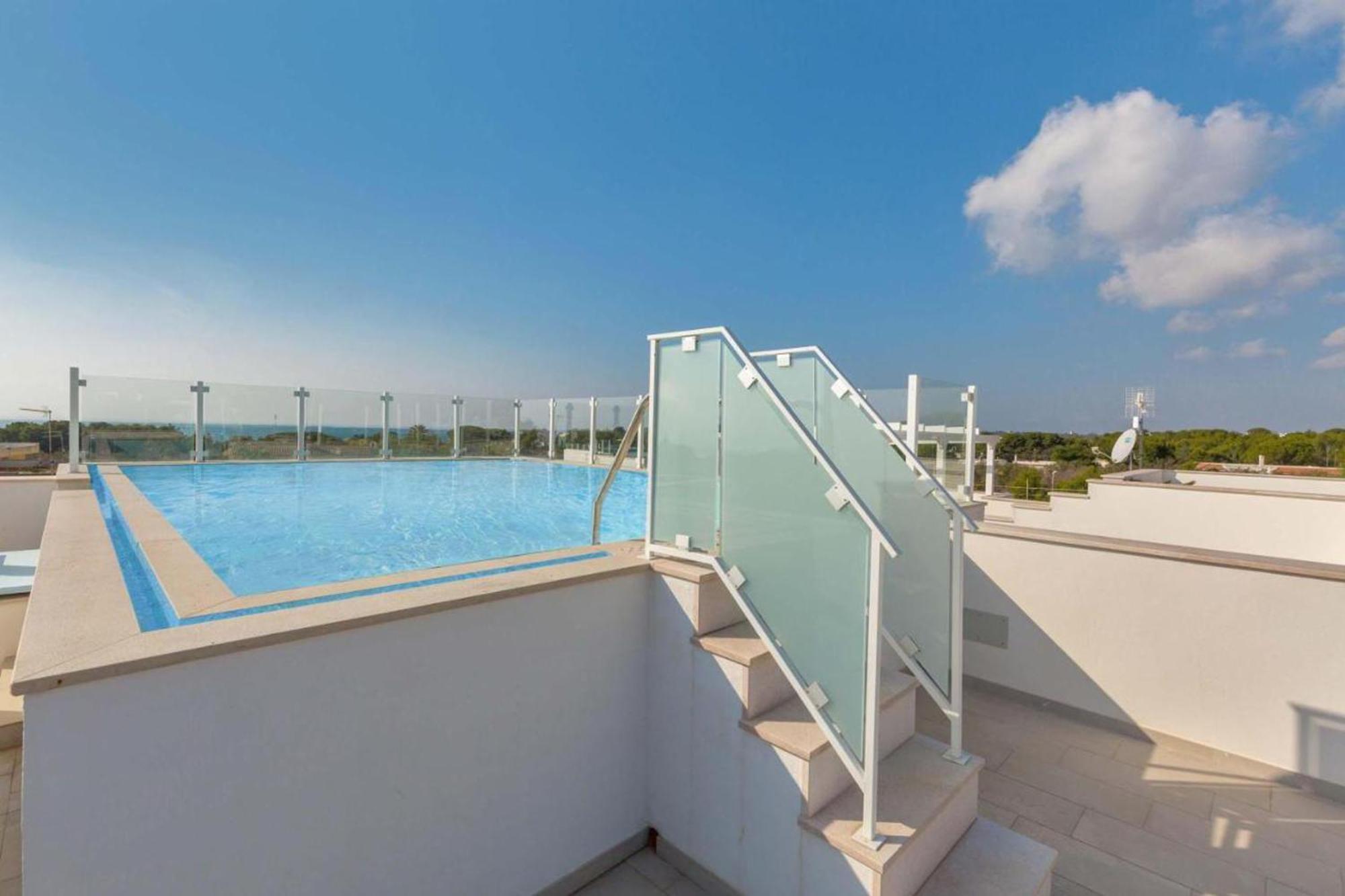 Tramonti Incredibili In Piscina - Apartment8 Con Ac Wifi In Residence Санта-Мария-аль-Баньо Экстерьер фото